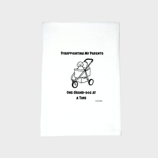 Grand-Dog Kitchen Towel | Tea Towels | Dog Dish Towels
