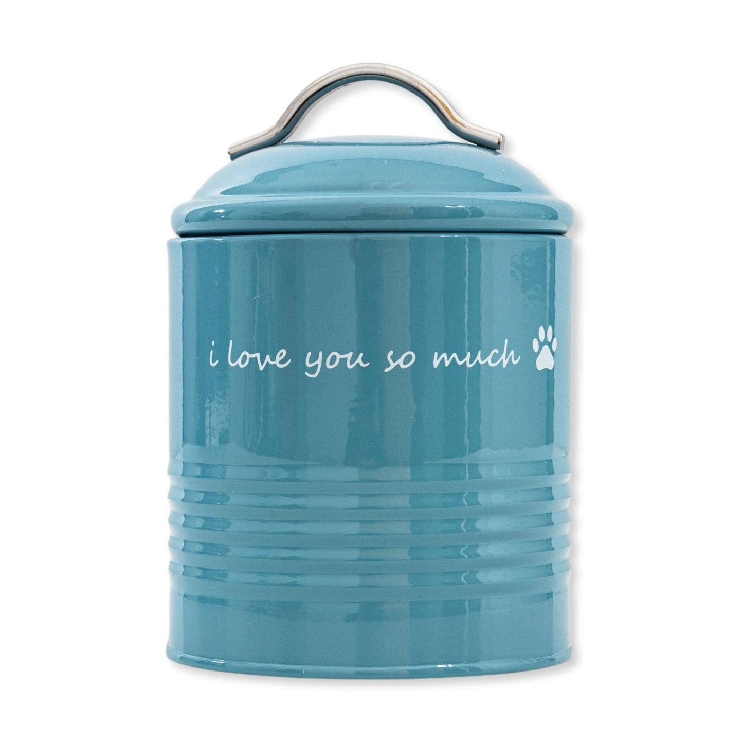 "I Love You So Much" Dog Treat Printed Canister Gift Set