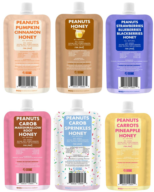 Buddy Budder 4 oz Peanut Butter for Dogs – Assorted Flavors