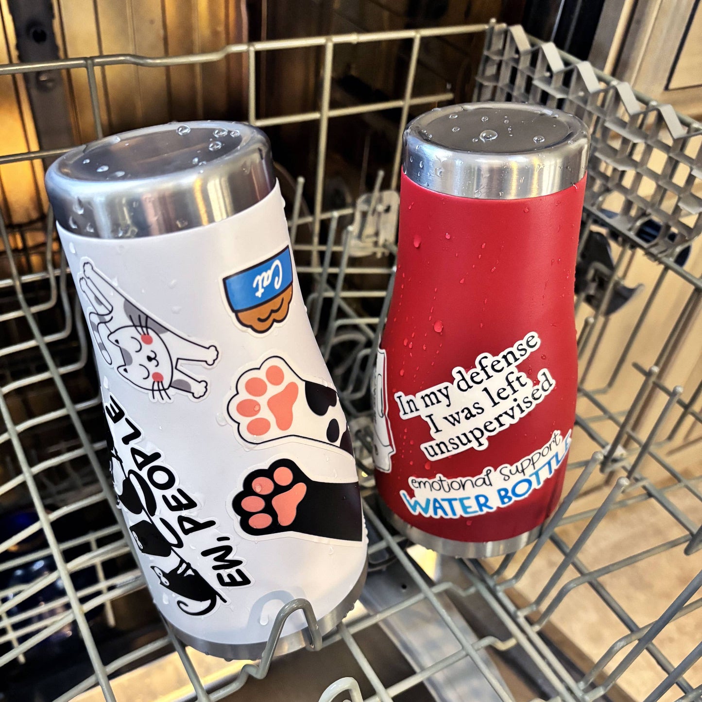 Childless Cat Lady Laptop & Water Bottle Sticker
