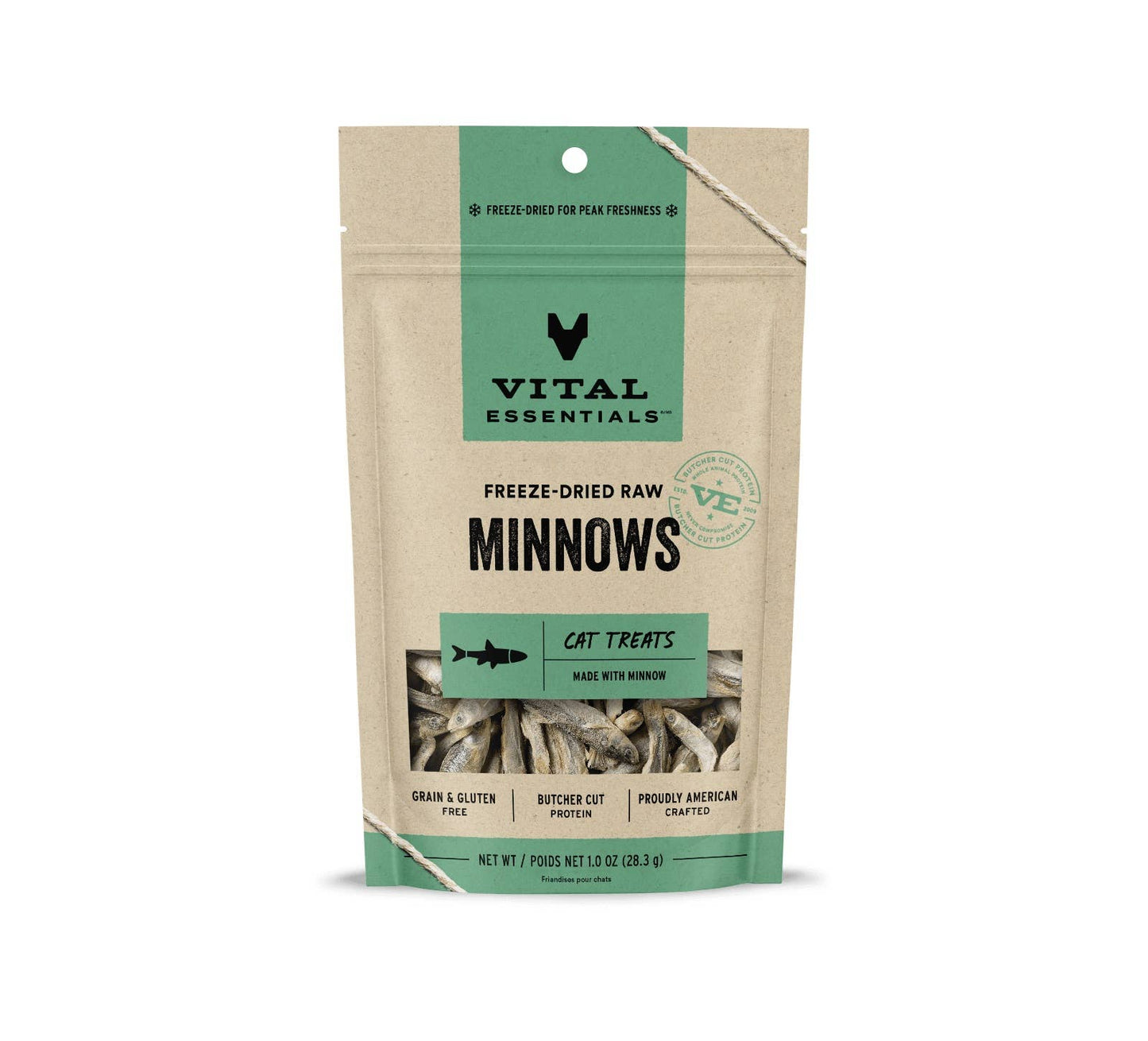 Vital Essentials Freeze-Dried Raw Minnows Cat Treats