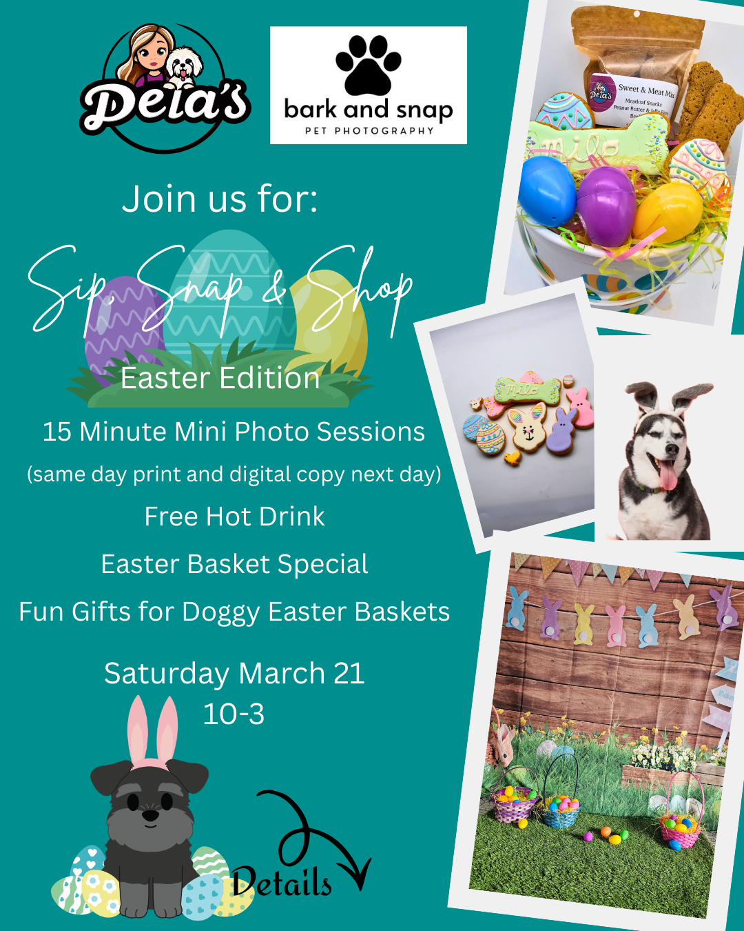 Sip, Snap & Shop: Easter Edition