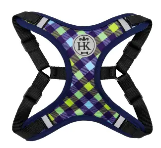 H&K Scout LoPro Harness Blue Green Check
