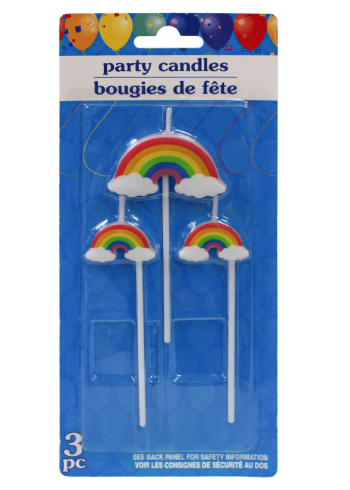 Non Number Birthday Candles