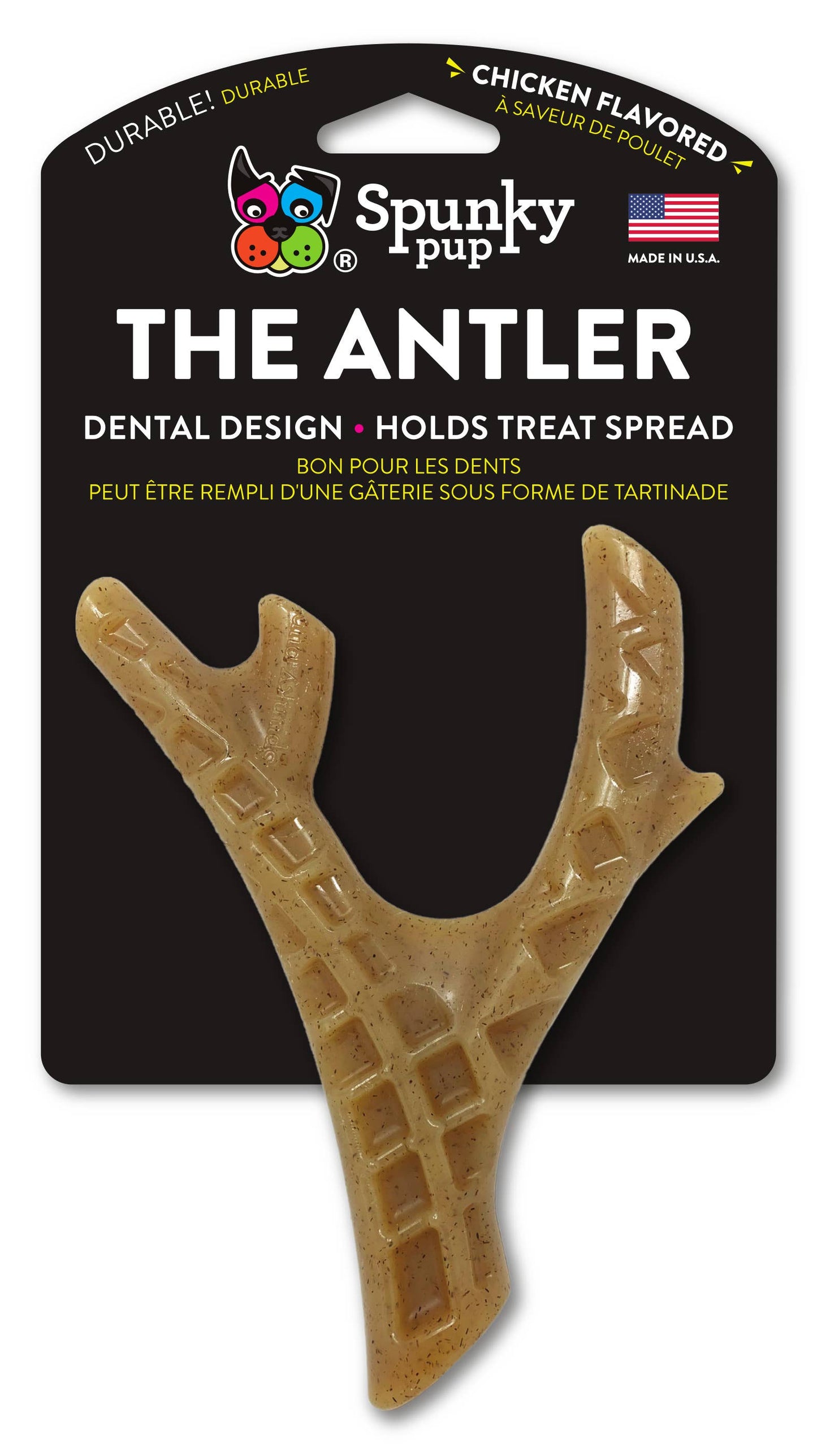 Hard Chew Nylon Antlers - Made in the USA
