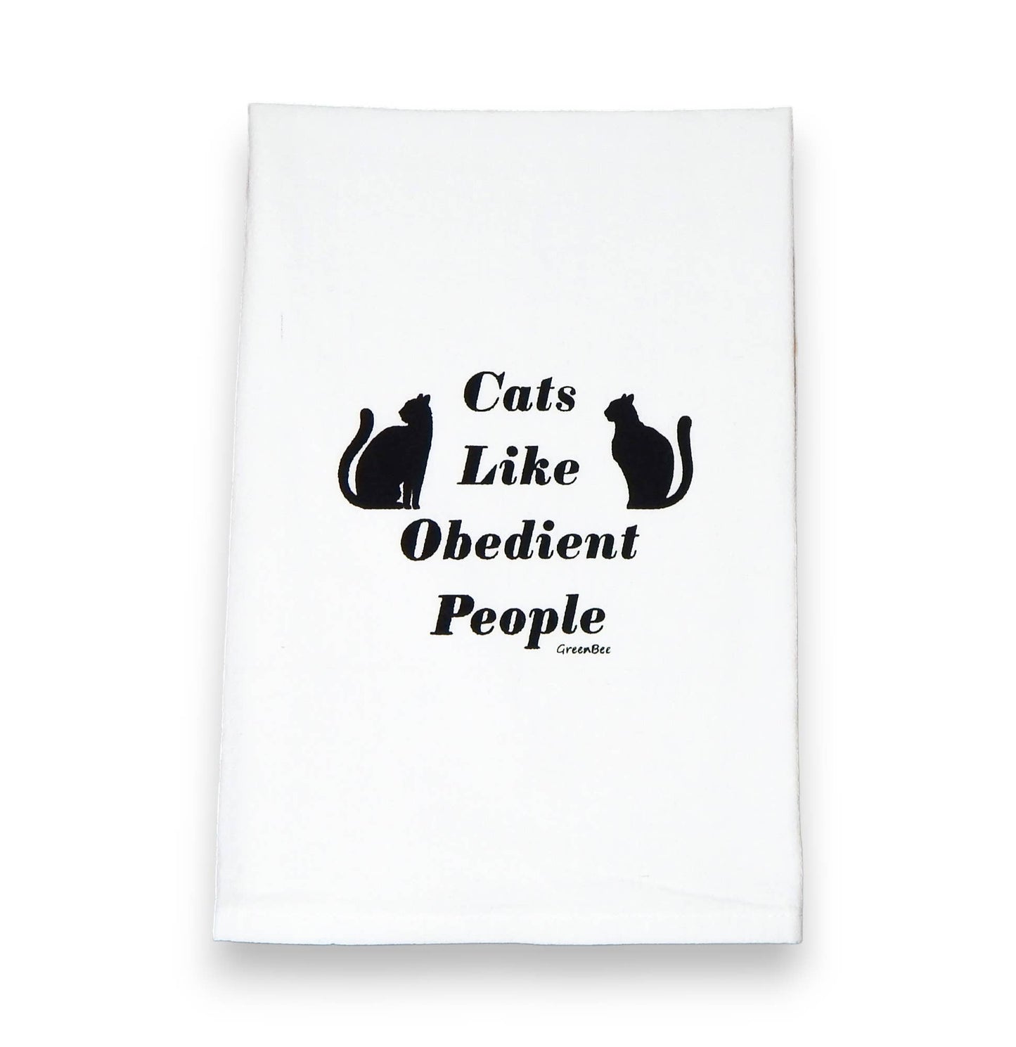 Tea Towel Obedient