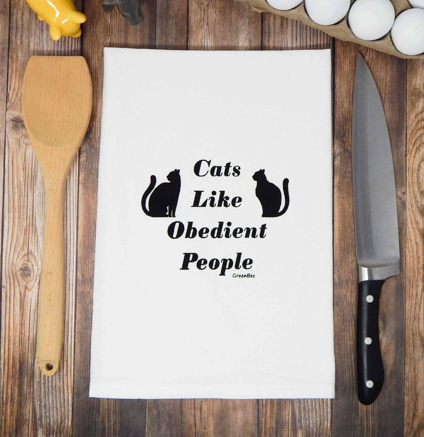 Tea Towel Obedient