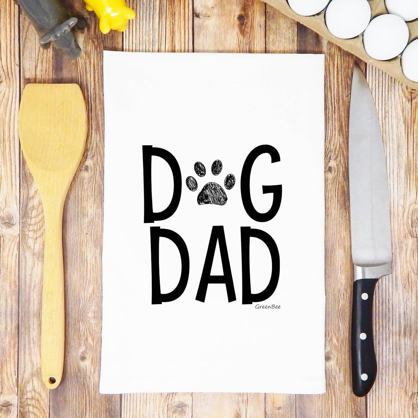 Dog Dad Dish Towel
