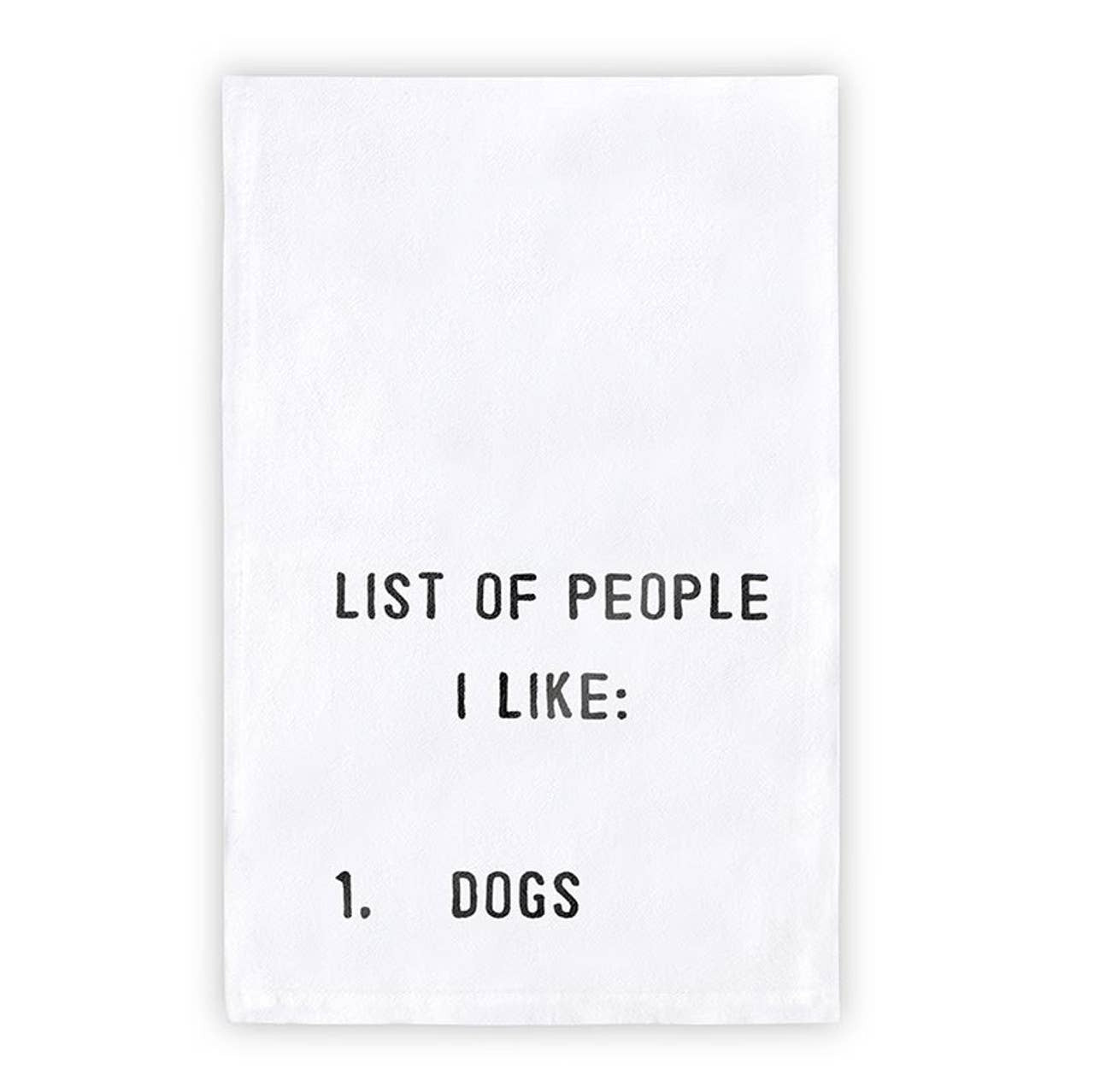 Towel- People I Like