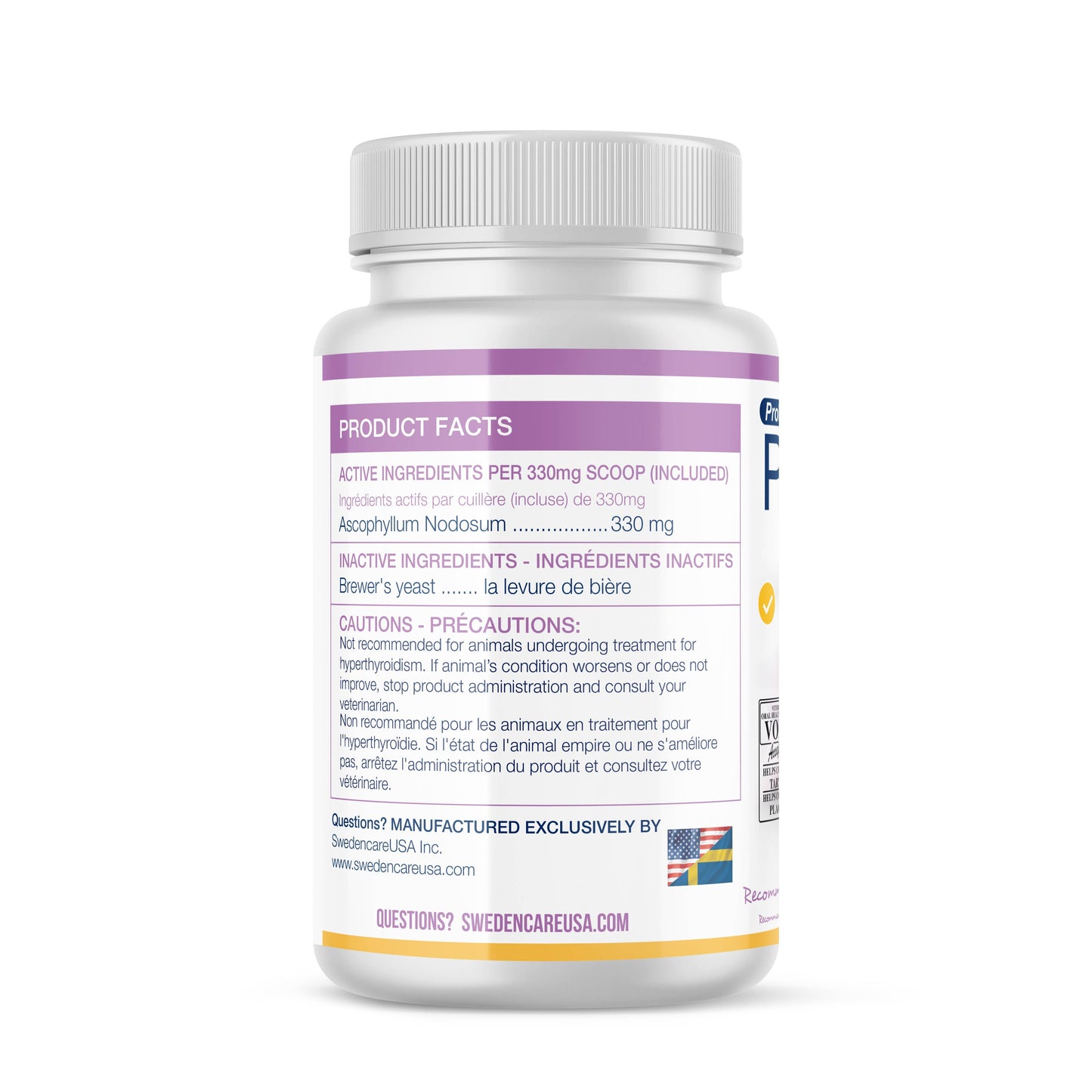 PlaqueOff Powder 40 Gram Bottle For Cats