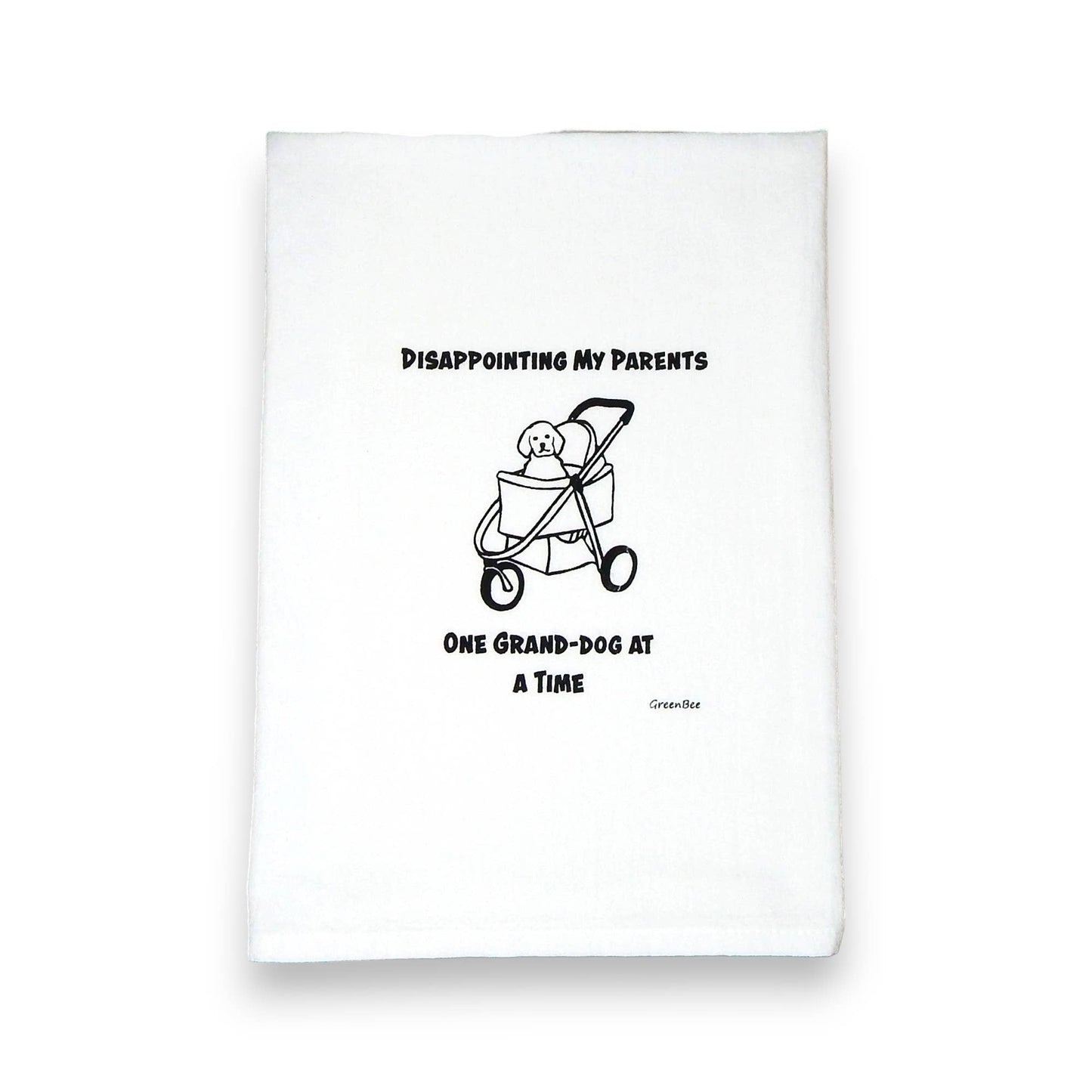 Grand-Dog Kitchen Towel | Tea Towels  | Dog Dish Towels