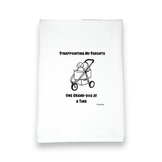 Grand-Dog Kitchen Towel | Tea Towels  | Dog Dish Towels