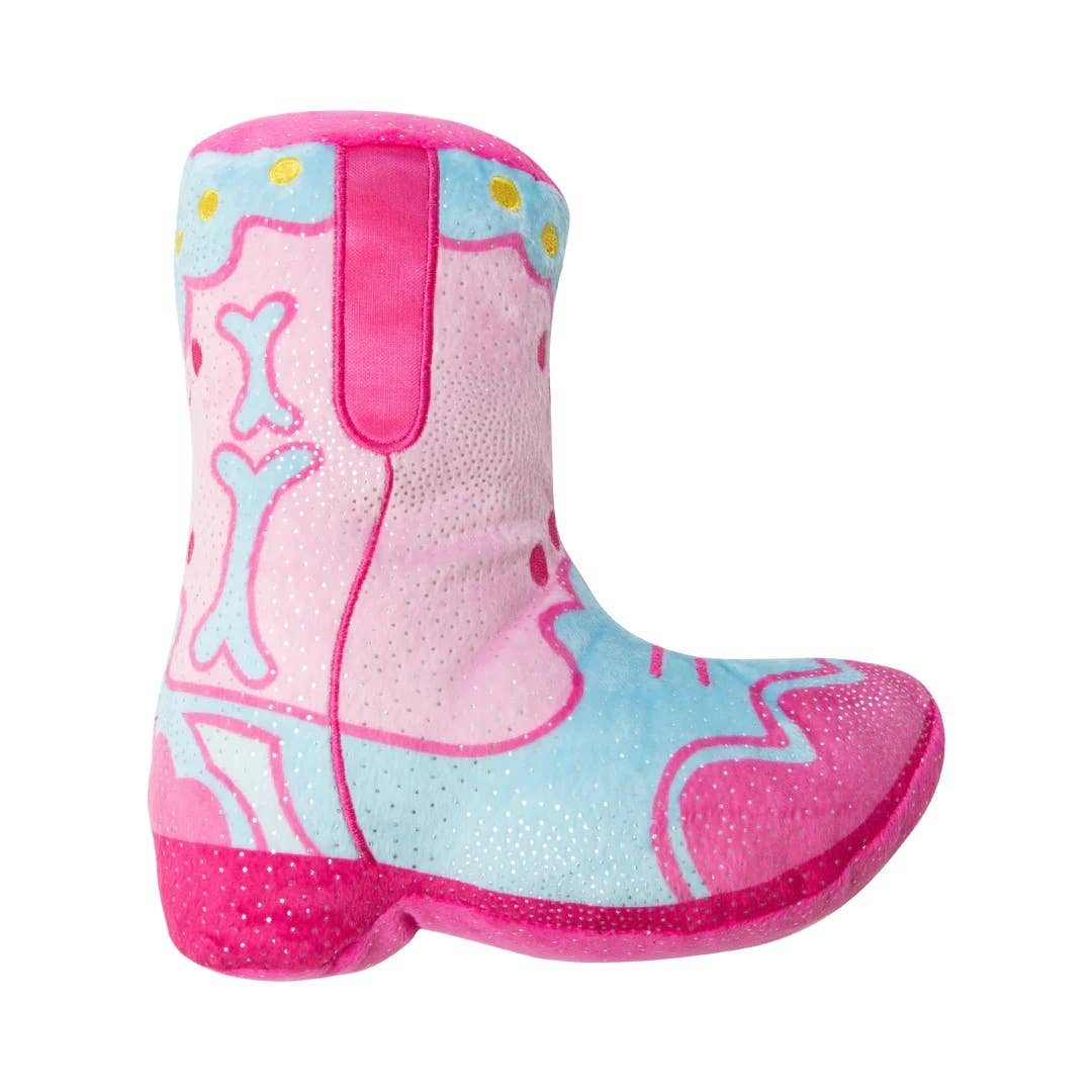 SnugArooz Single 2 Boot Plush Dog Toy 7"