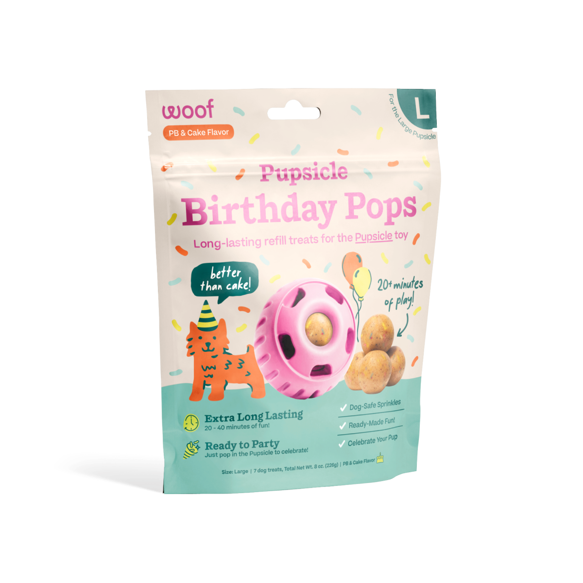 WOOF Birthday Pops