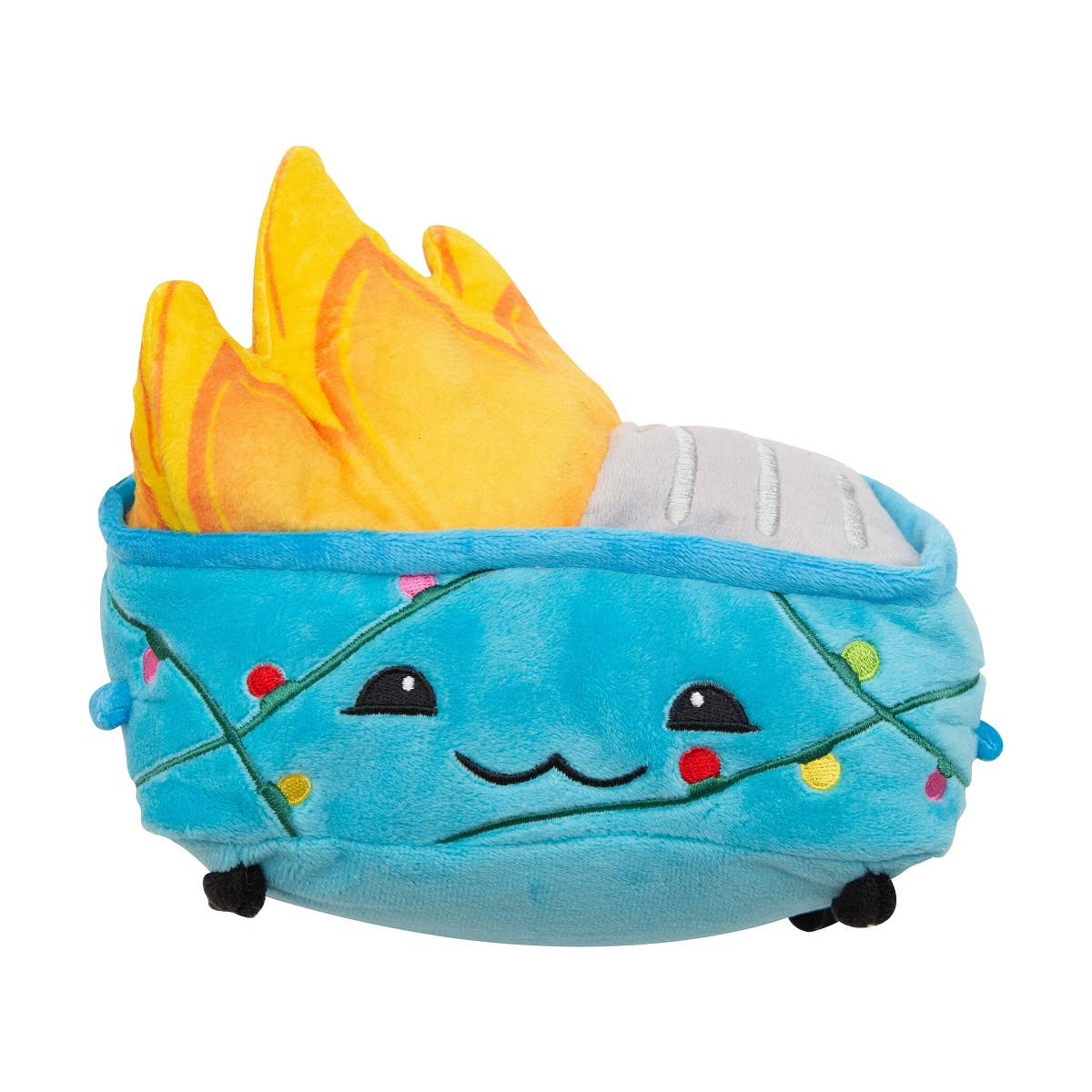 SnugArooz Christmas Dumpster Fire Plush Dog Toy