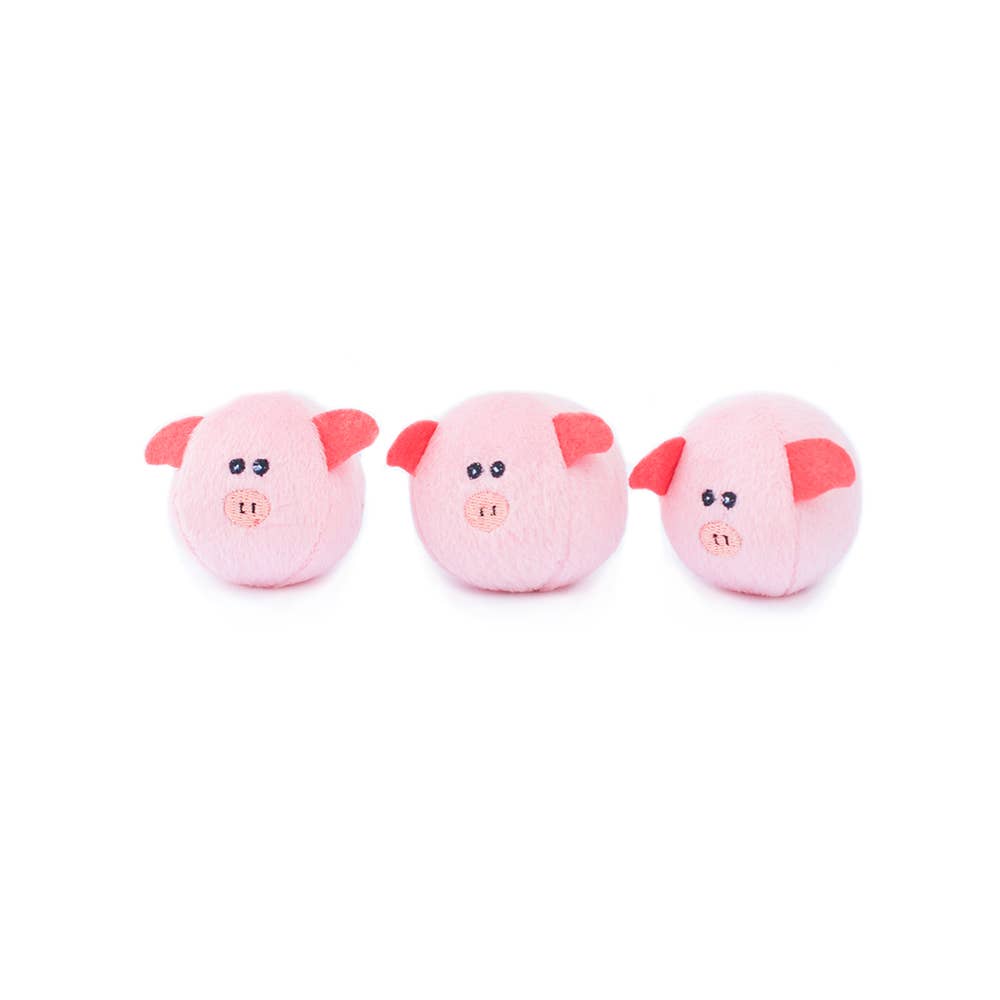 ZippyPaws Burrow Barn with Pig Bubble Babies