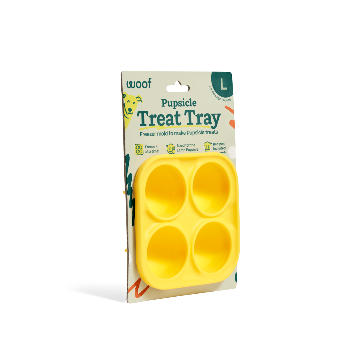 WOOF Pupsicle Treat Tray