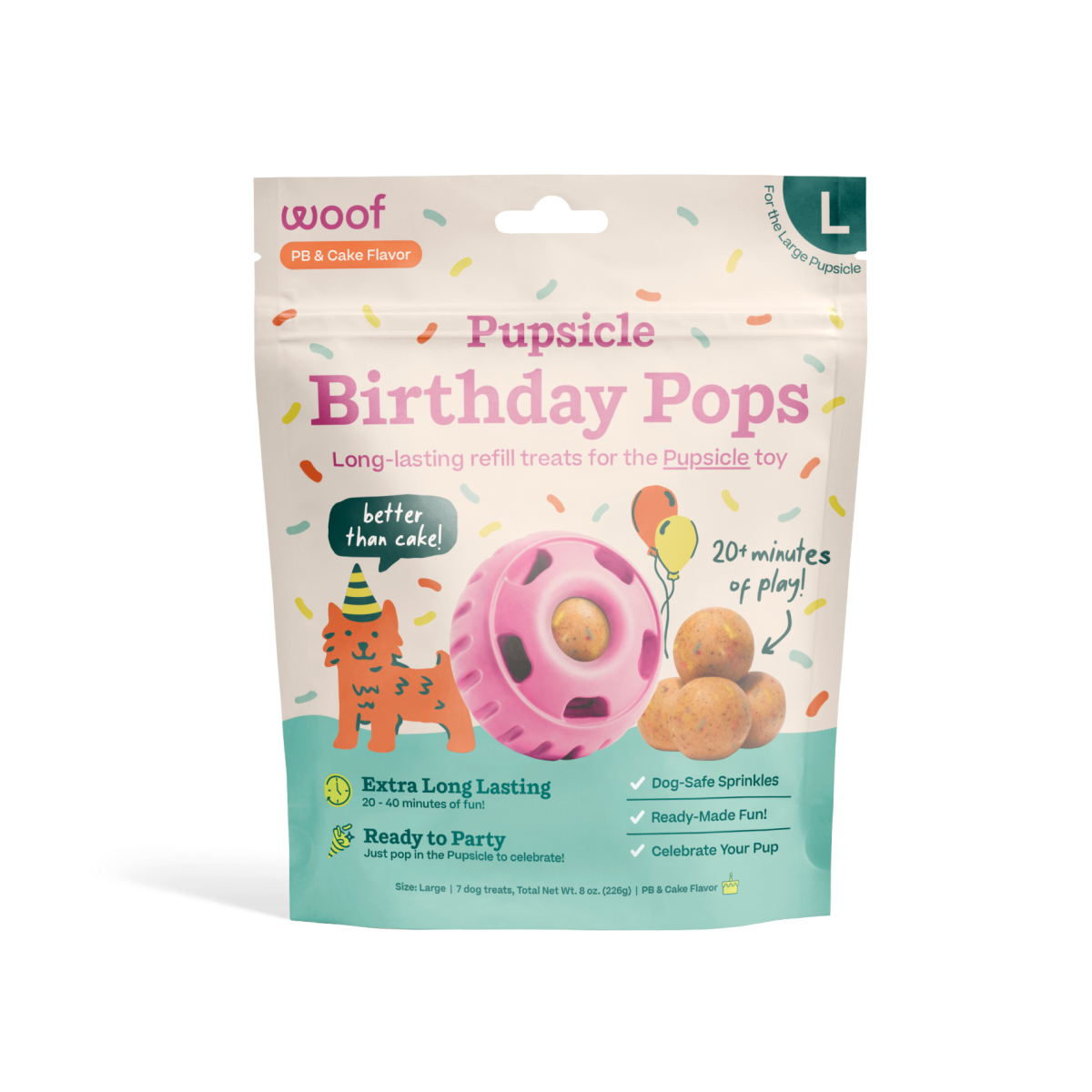 WOOF Birthday Pops