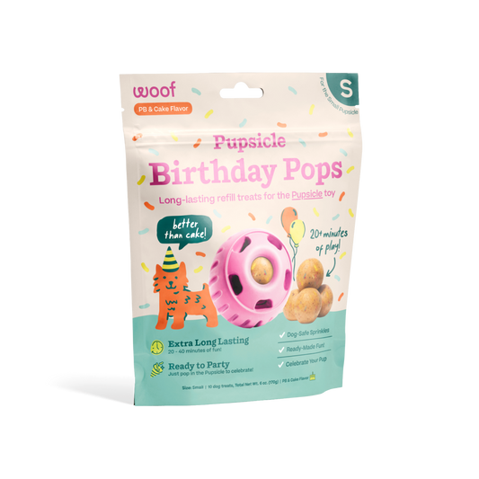 WOOF Birthday Pops