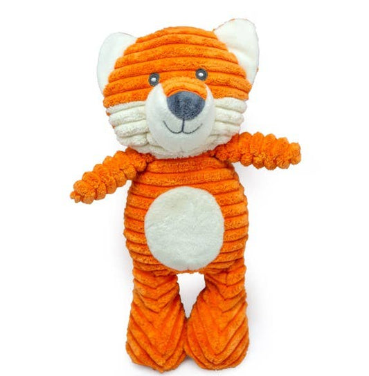 ThoozyPet Tuff & Cuddly Fox Plush Dog Toy 12.5"