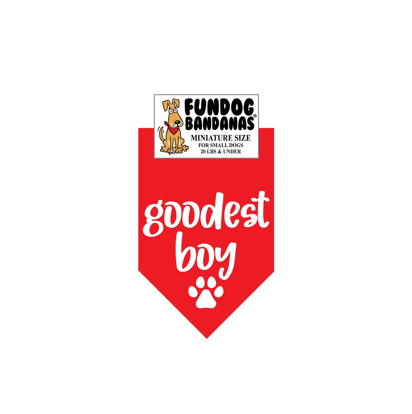 Goodest Boy Bandana