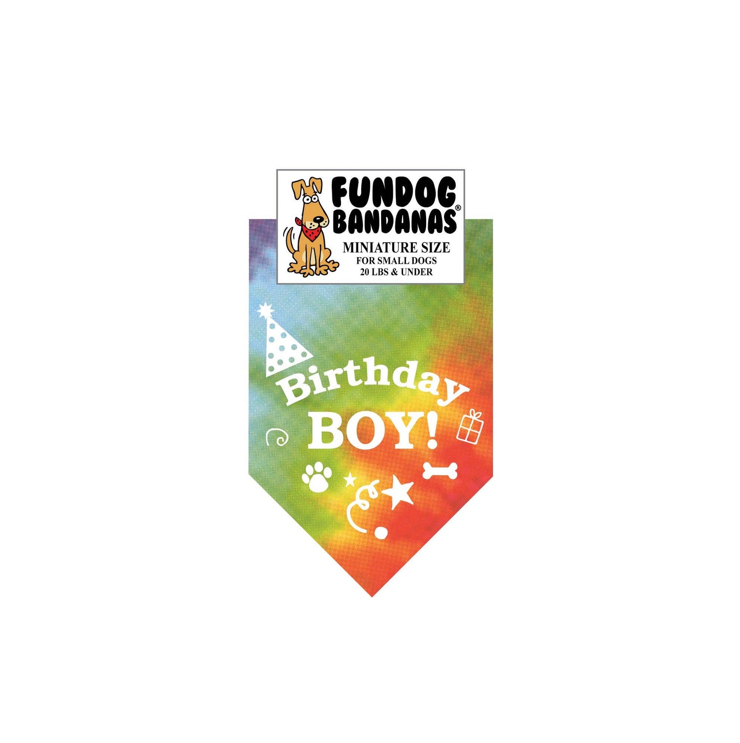Birthday Boy Bandana