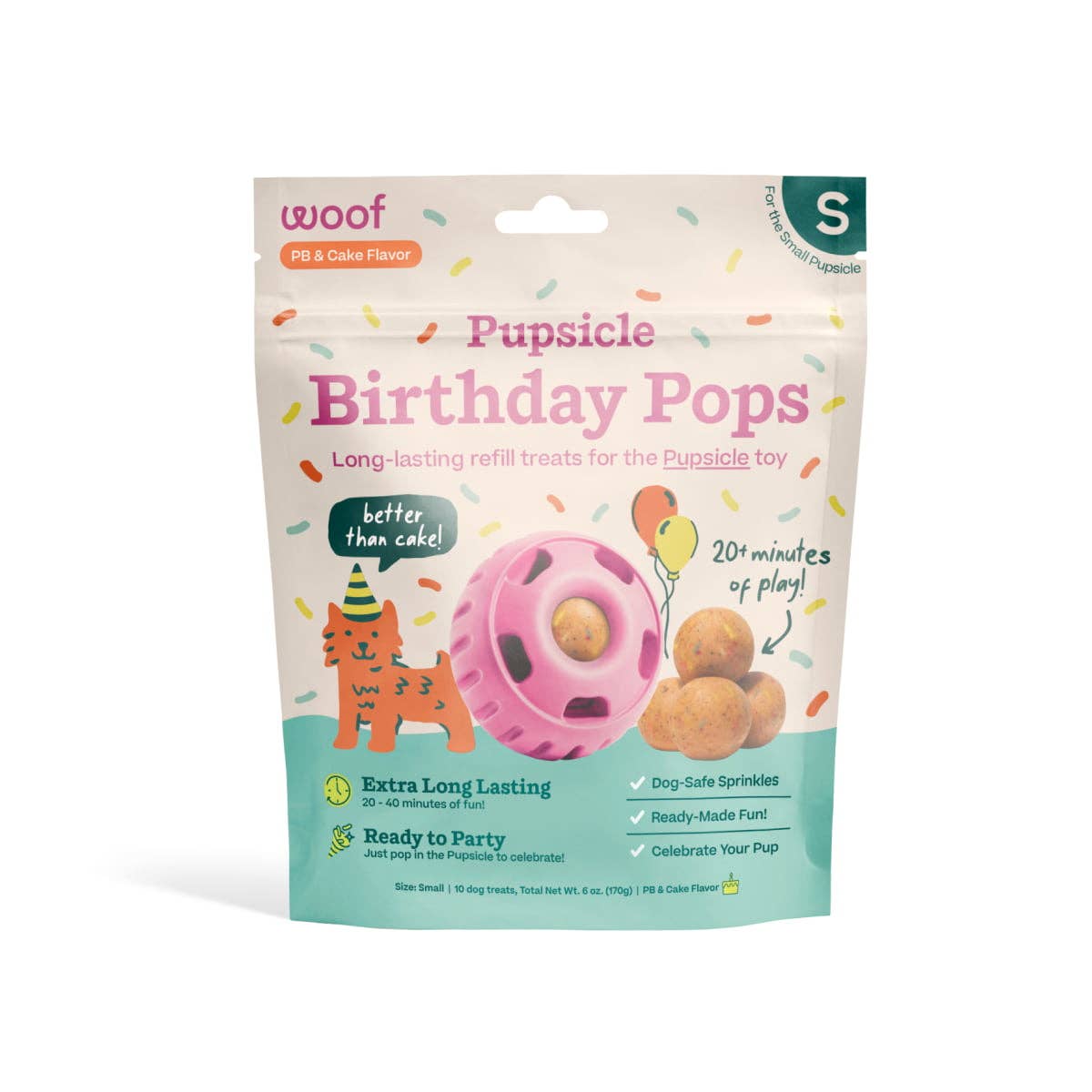 WOOF Birthday Pops