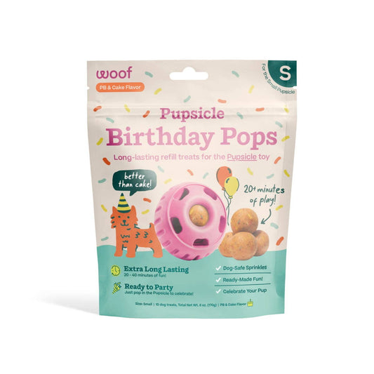 WOOF Birthday Pops