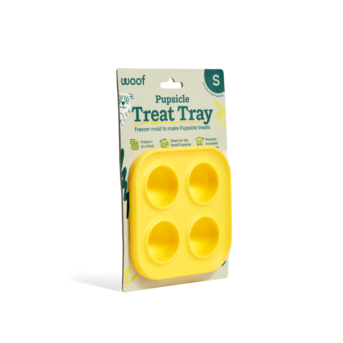 WOOF Pupsicle Treat Tray