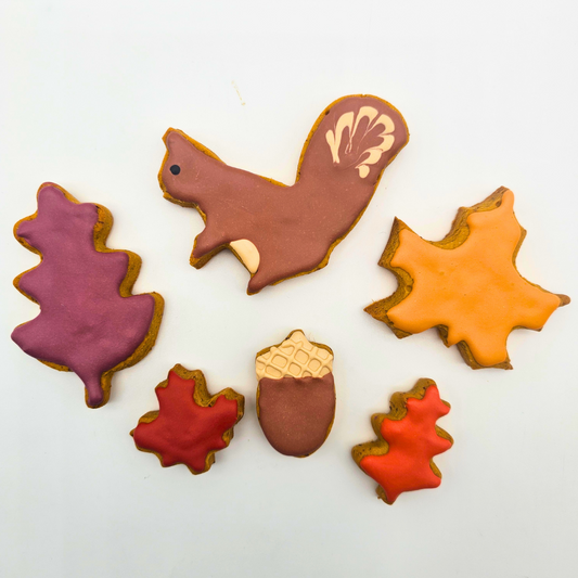 Fall Doggy Cookies