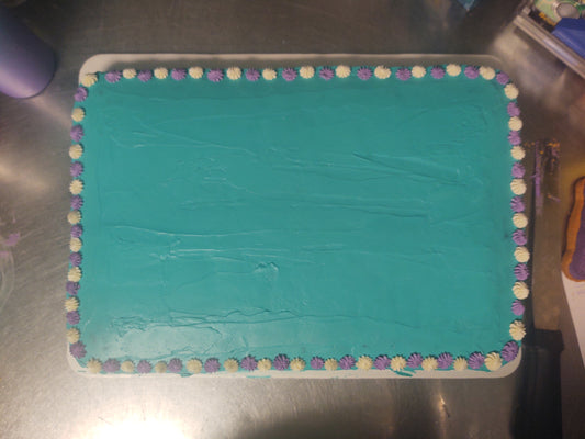 1/2 Sheet Cake