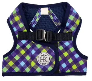 H&K Hudson Harness Blue Green Check