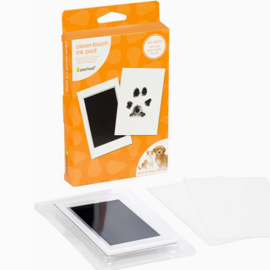 Pearhead Pawprints Clean-Touch Ink Pad Kit for Dogs/Cats