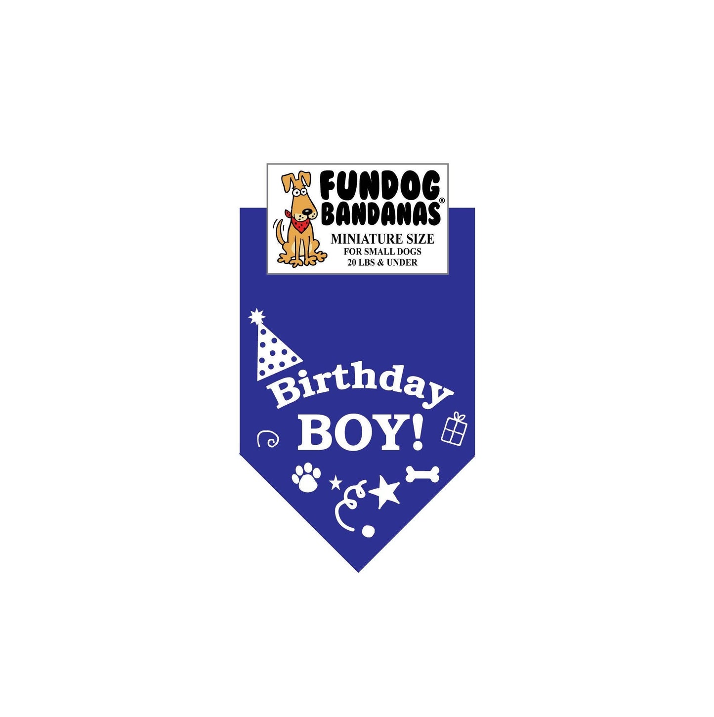 Birthday Boy Bandana