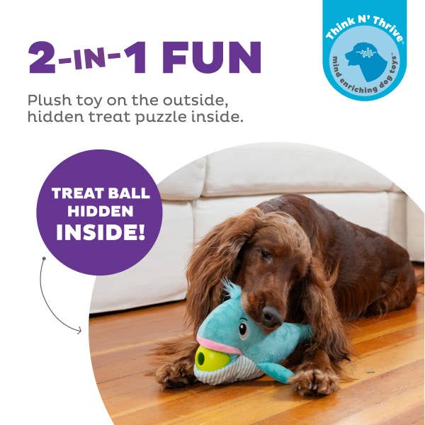 Nina Ottosson Big Mouthz Whale Interactive Dog Puzzle Toy