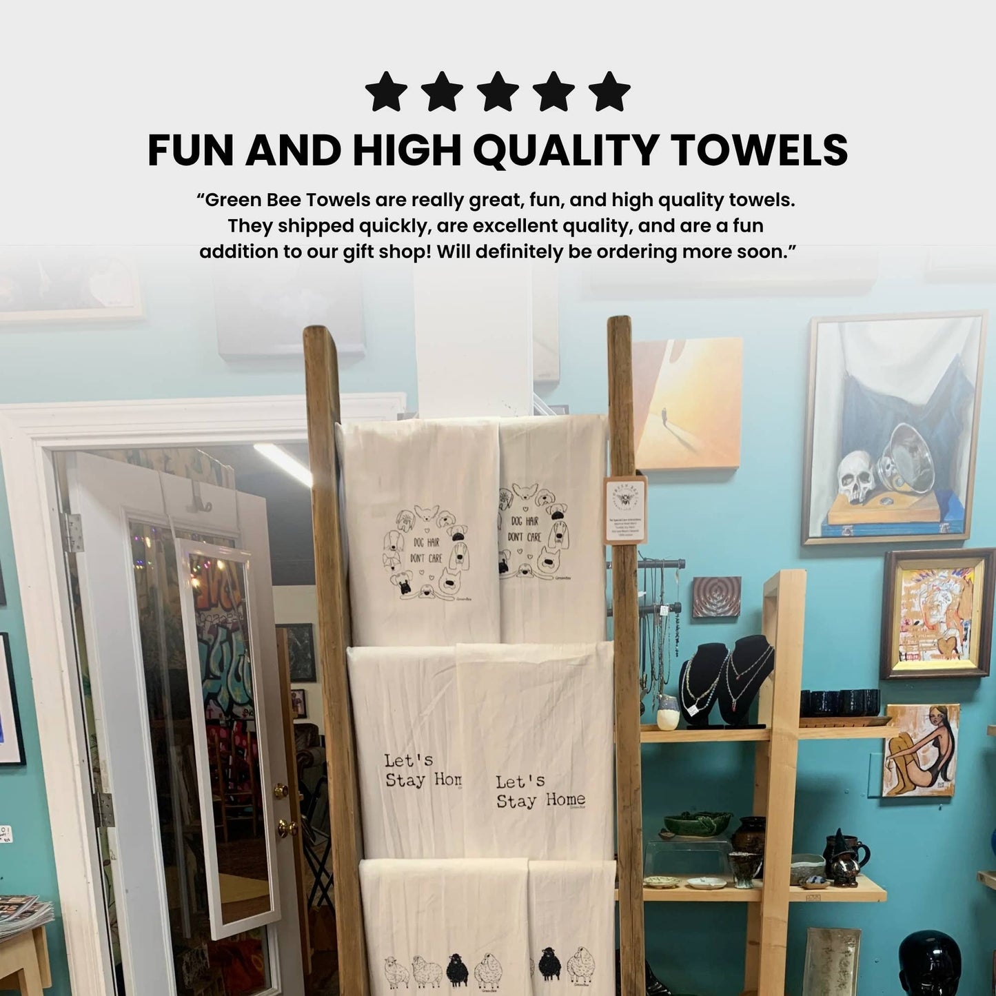 Good Dogs Towel | Tea Towels | Dogs Kitchen Towel