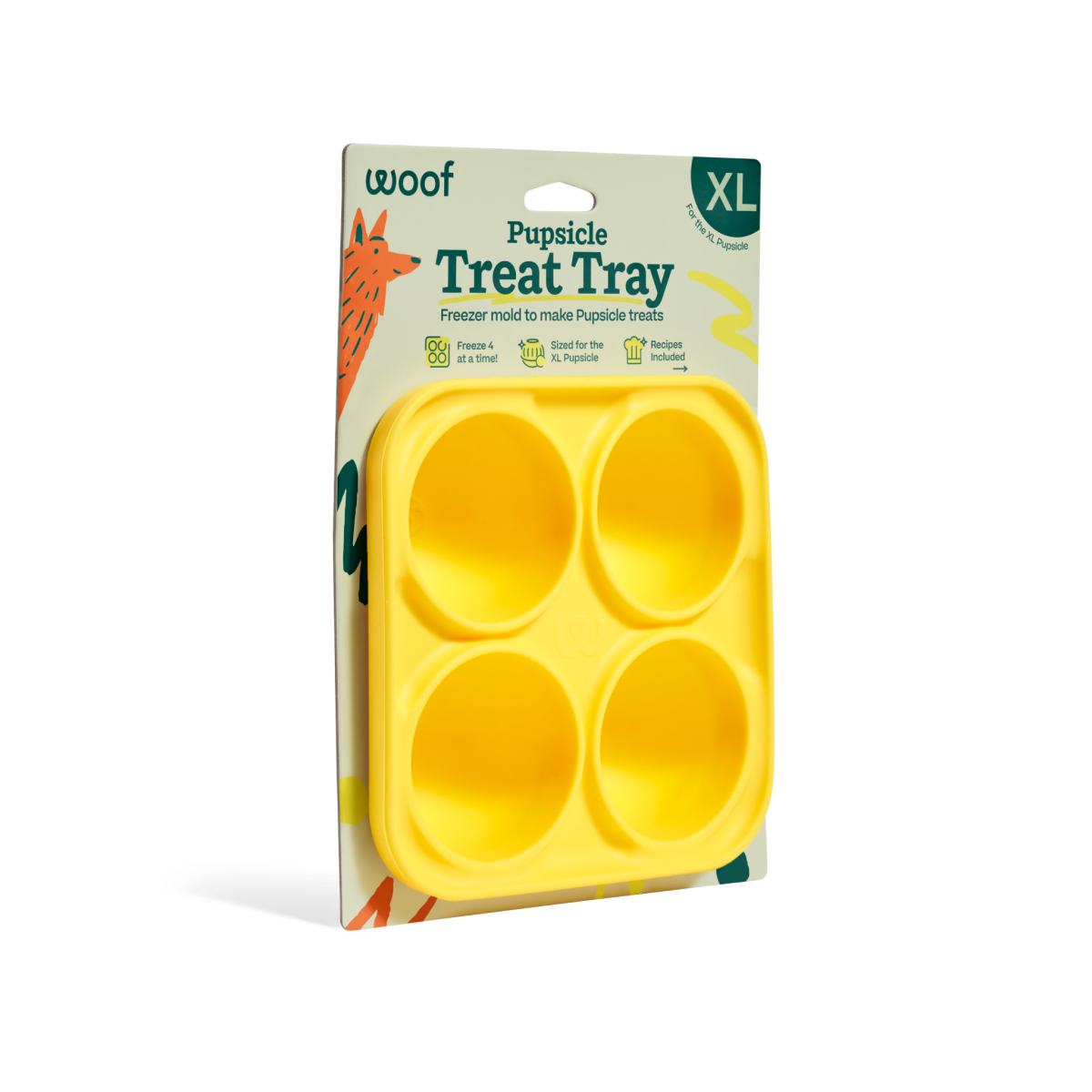 WOOF Pupsicle Treat Tray