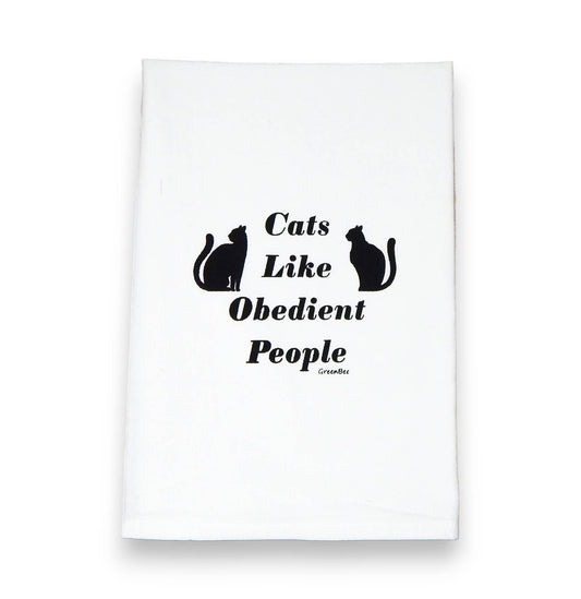 Tea Towel Obedient