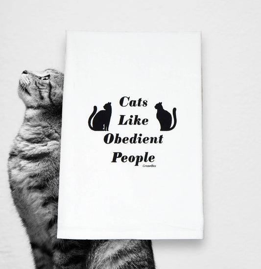 Tea Towel Obedient