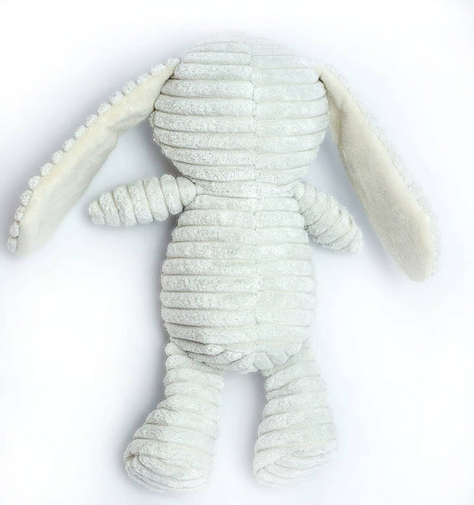 ThoozyPet Tuff & Cuddly Bunny Plush Dog Toy 12.5"