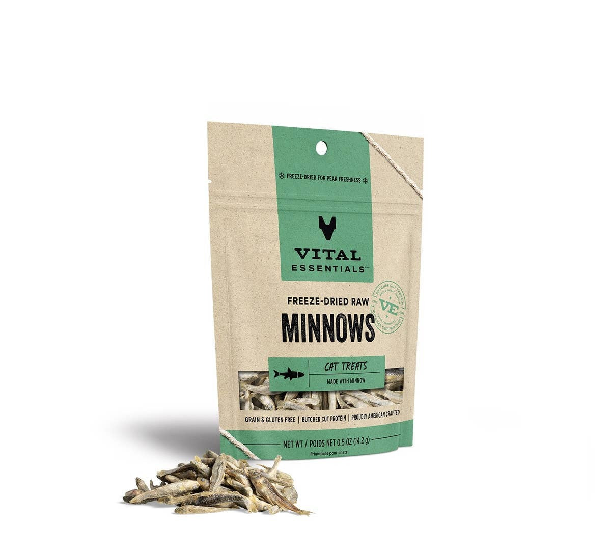 Vital Essentials Minnows FD Cat Treats 1 OZ