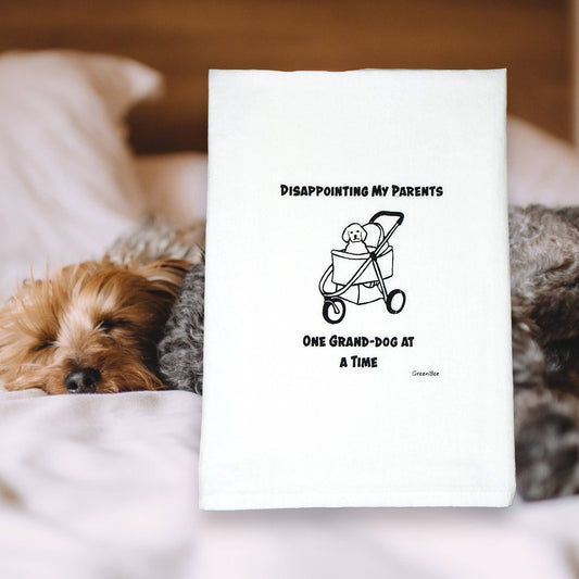 Grand-Dog Kitchen Towel